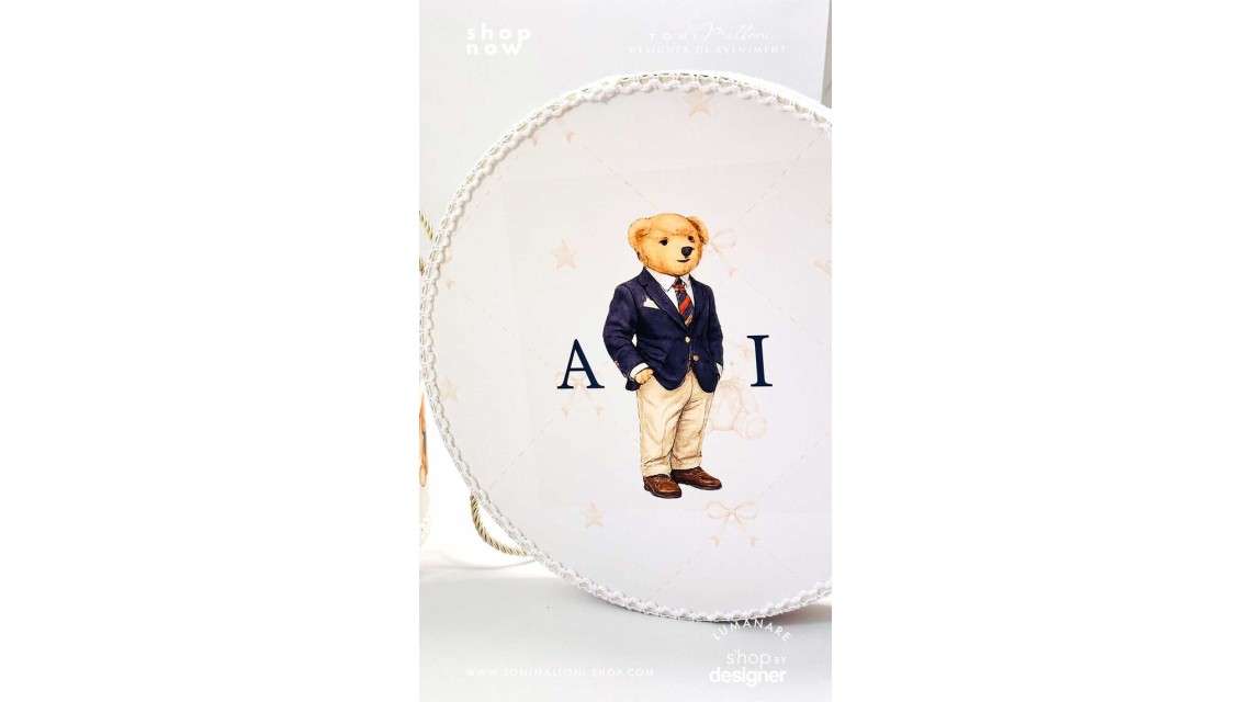 Trusou Botez Băiat Paddington Bear Fashion Ralph Lauren 2